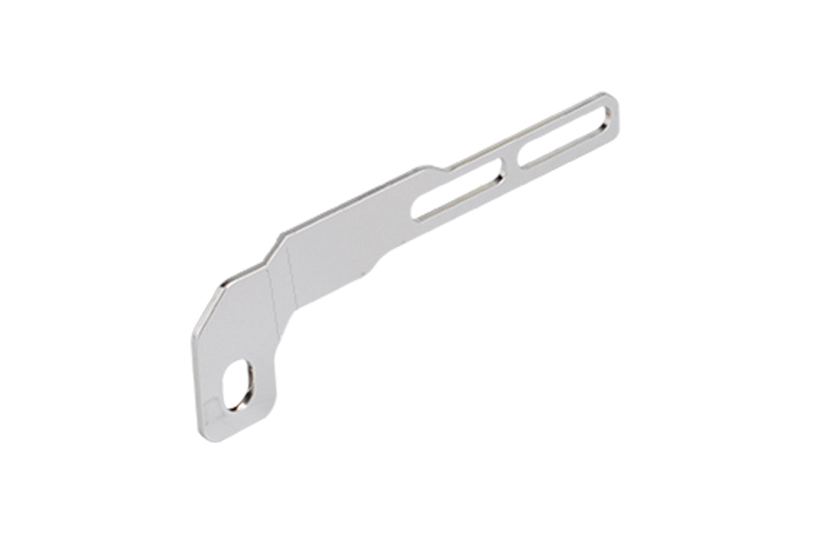 Piastrina sicurezza pedaliera mini 132,5 mm DX Safety plate for Mini Kart rudder pedals 132,5