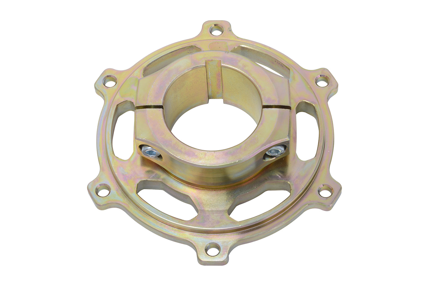 Sprocket hub double connection