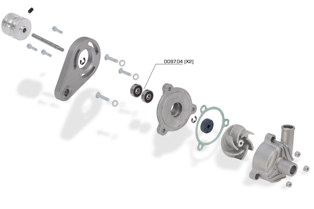 Water pump bearing