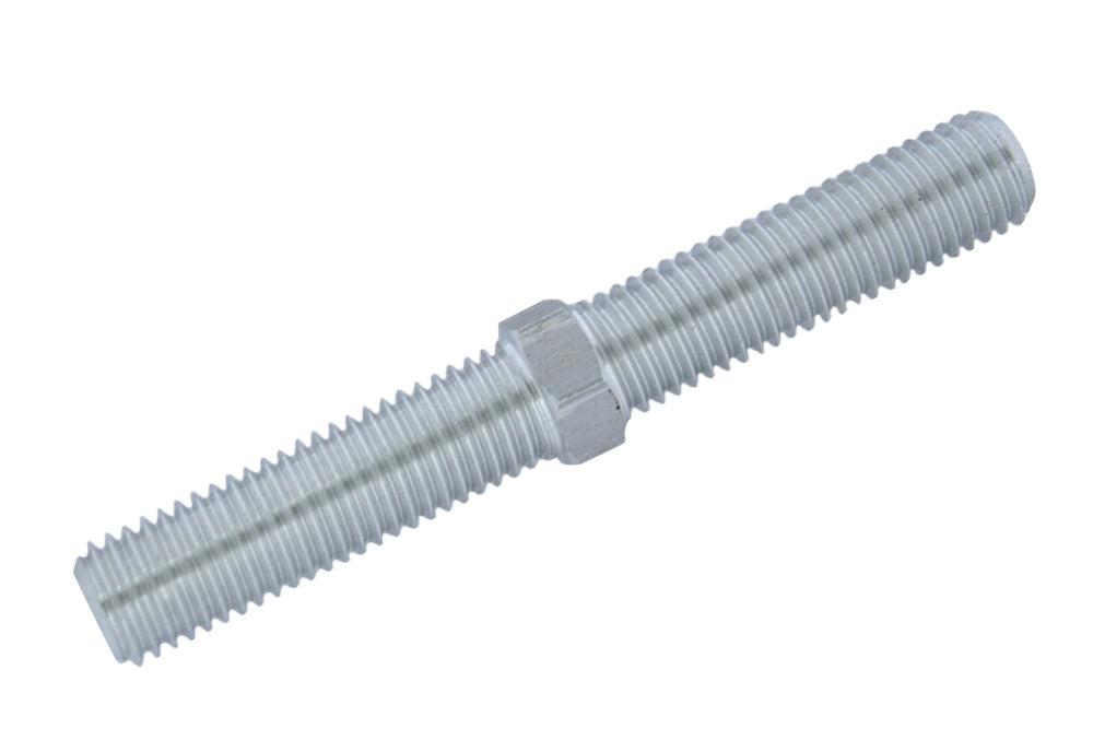 Threaded pin for adjustable seat support