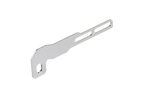 Piastrina sicurezza pedaliera mini 132,5 mm SX Safety plate for Mini Kart rudder pedals 132,5