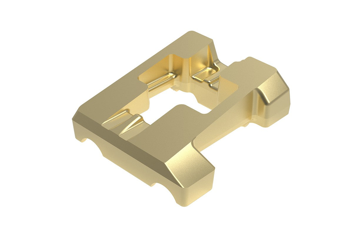 Inclined MG engine mount 92x30 mm drilled