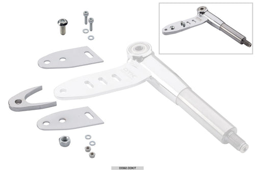 Kit extension stub axle's plate