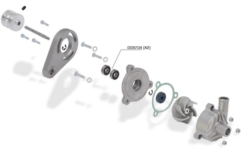 Water pump bearing