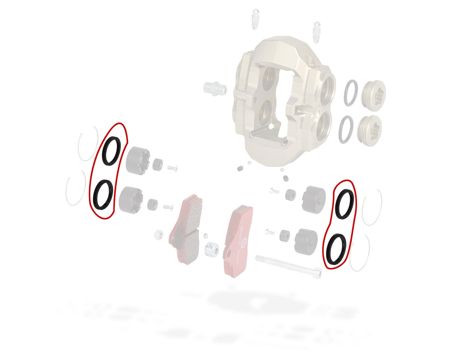 KZ BSS front caliper's lining