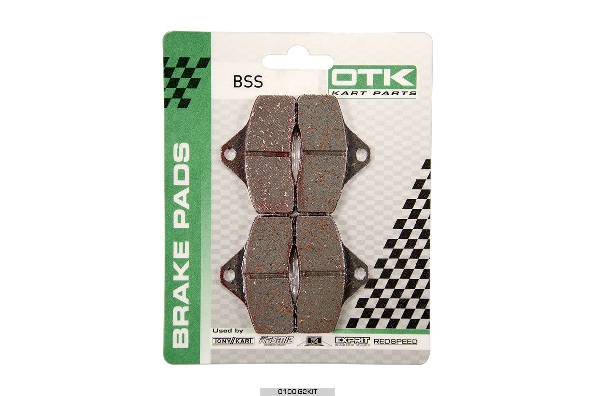 Front brake pad BSS / BSM4 (4 pcs box)