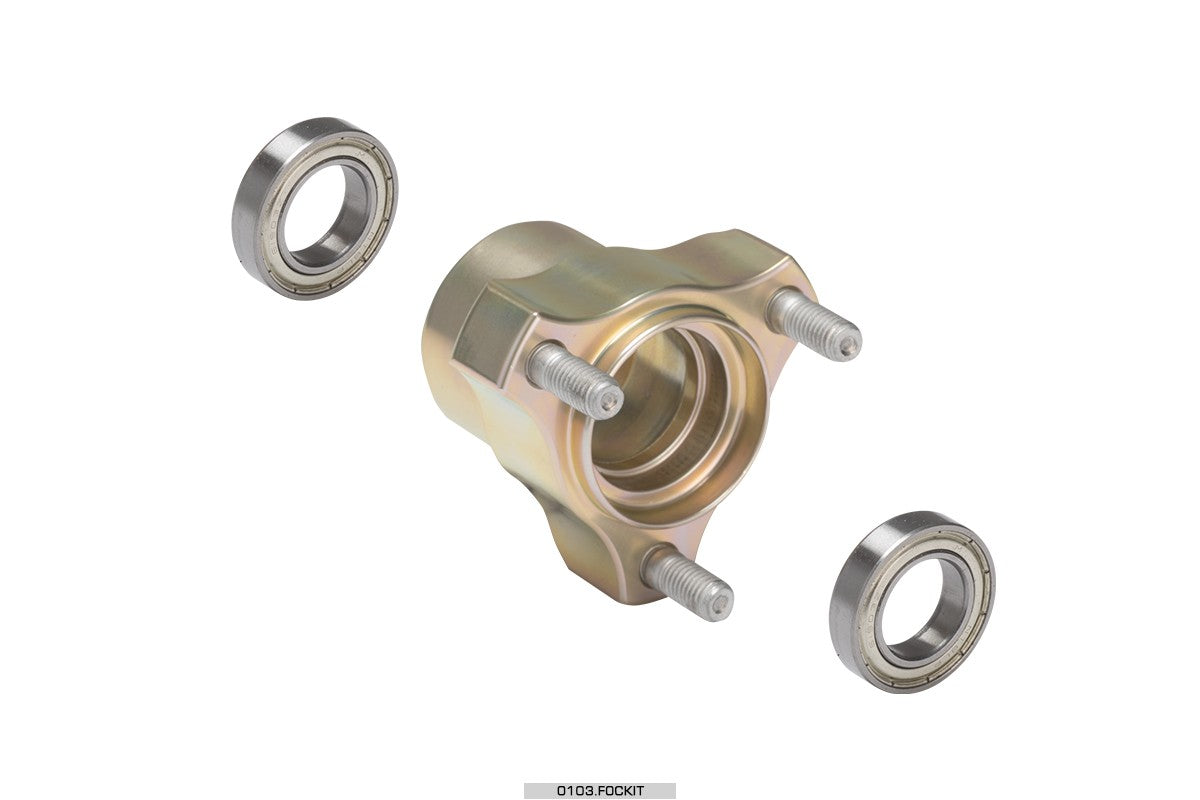 Complete BST AL hub L.53 mm
