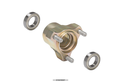 Complete BST AL hub L.53 mm