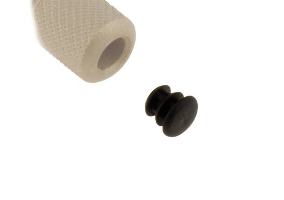 Pedal plug Ø 12 mm Black
