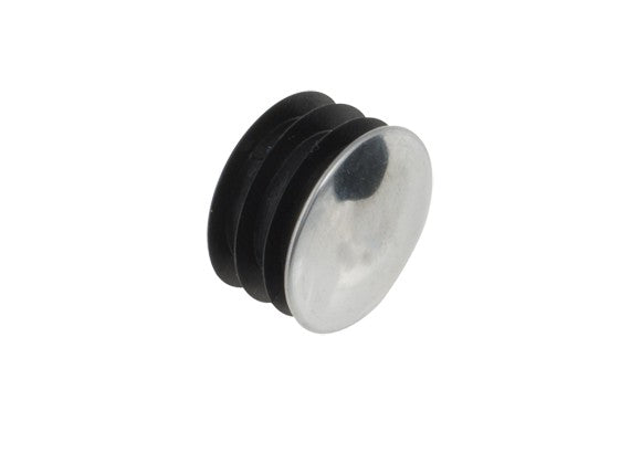 Chromium-plated plug Ø 28 mm
