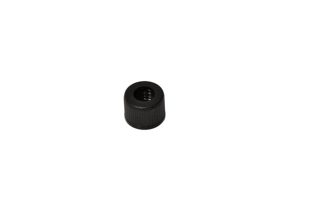 Small drilled plug for fuel tank Black