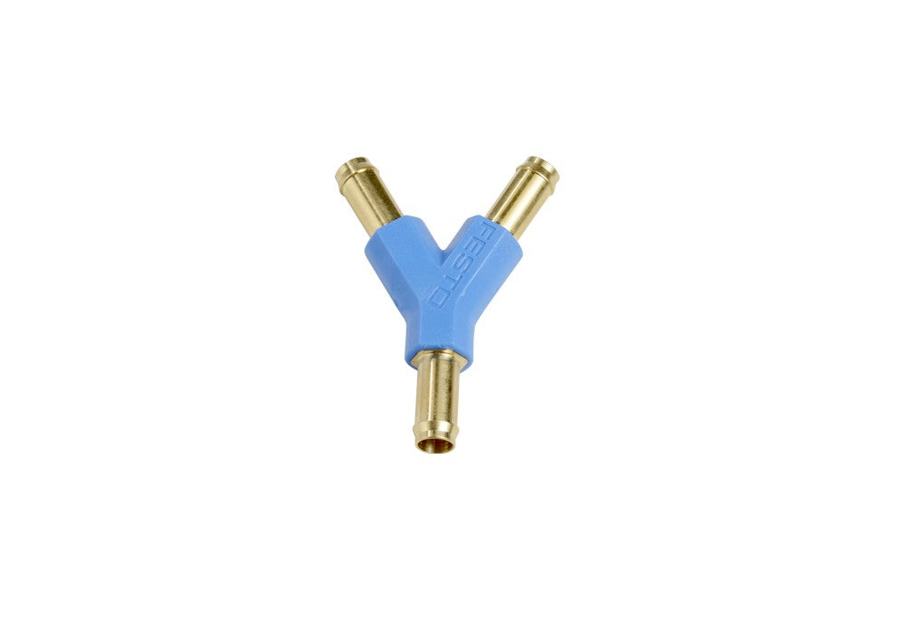 Metal fuel pipe's "Y" connector