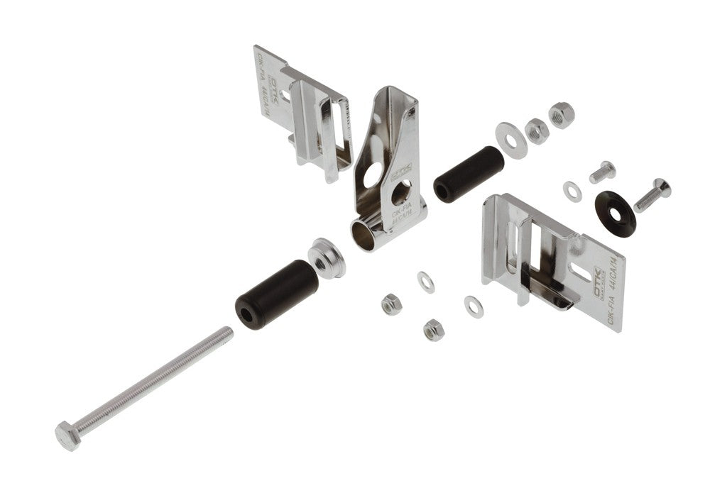 Complete M10 connection kit for chassis with tube Ø 30 mm