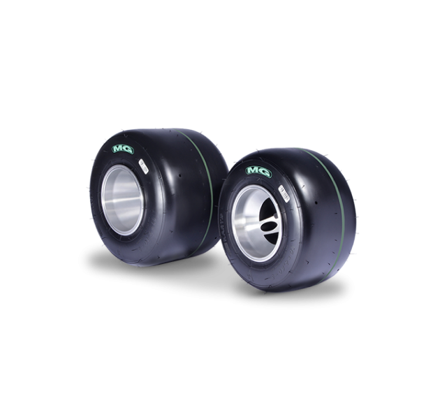 MG SS Green Kart Tire official manufacturer image