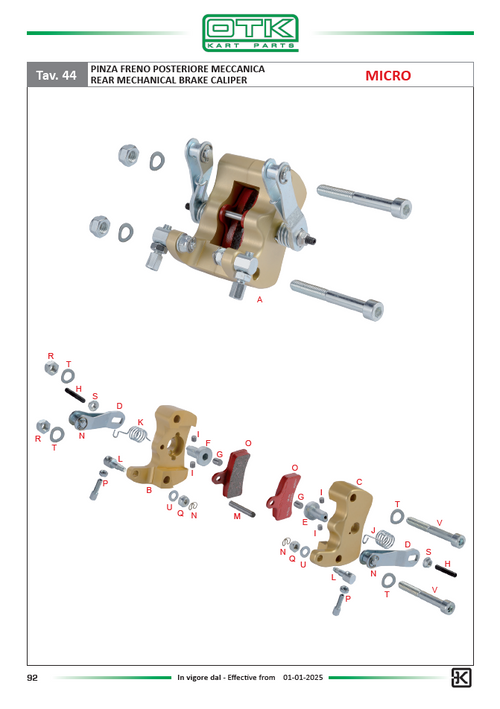 Flanged nut M5 mm