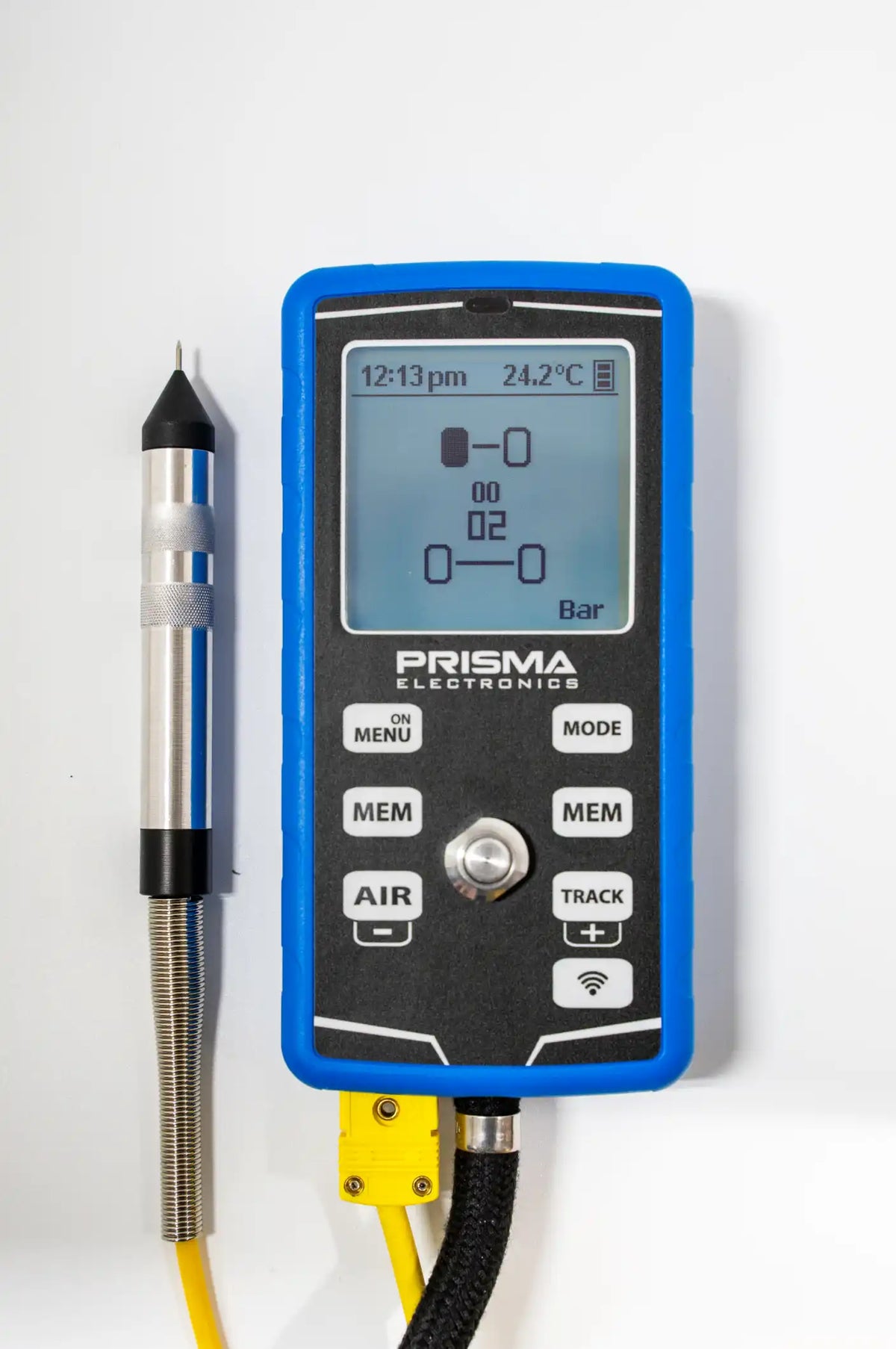 Prisma HPM5 Tire Pressure Gauge with Dual-Technology Pyrometer official product image