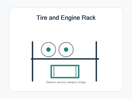 1 SHELF ADDITION KIT 50CM FOR ENGINE RACK