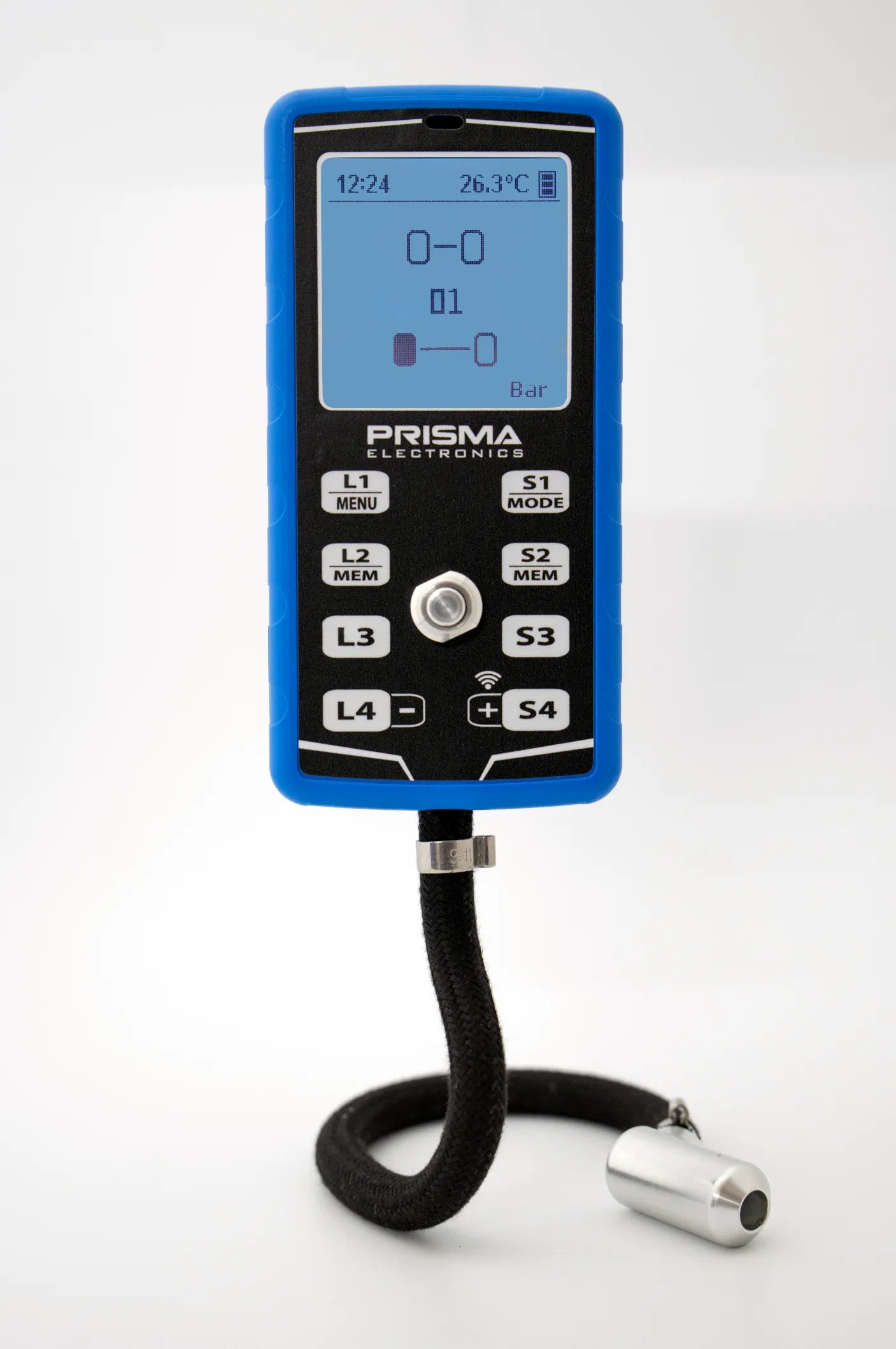 Prisma HPM5 Tire Pressure Gauge with Stopwatch official product image