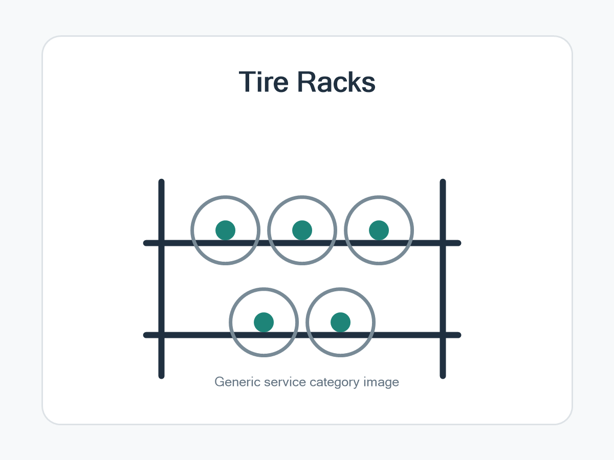 STAND FOR 4 TIRES SETS